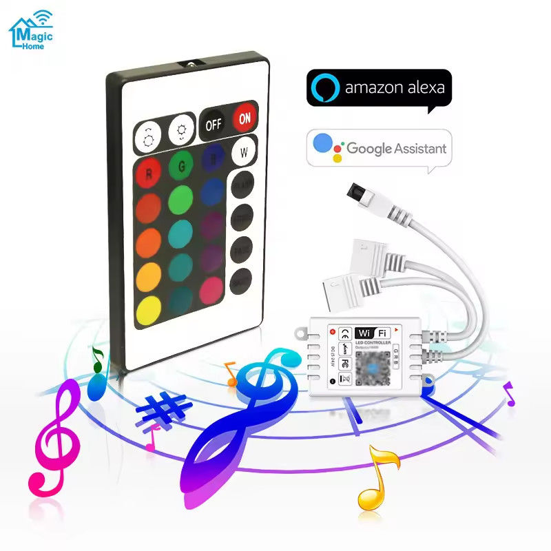 5Meter 150LEDs TV arka ışık LED şeridi DC5V Uzaktan kumanda 24 tuş SMD5050 RGB Şerit Tira USB bağlantısı Şerit Esnek LED