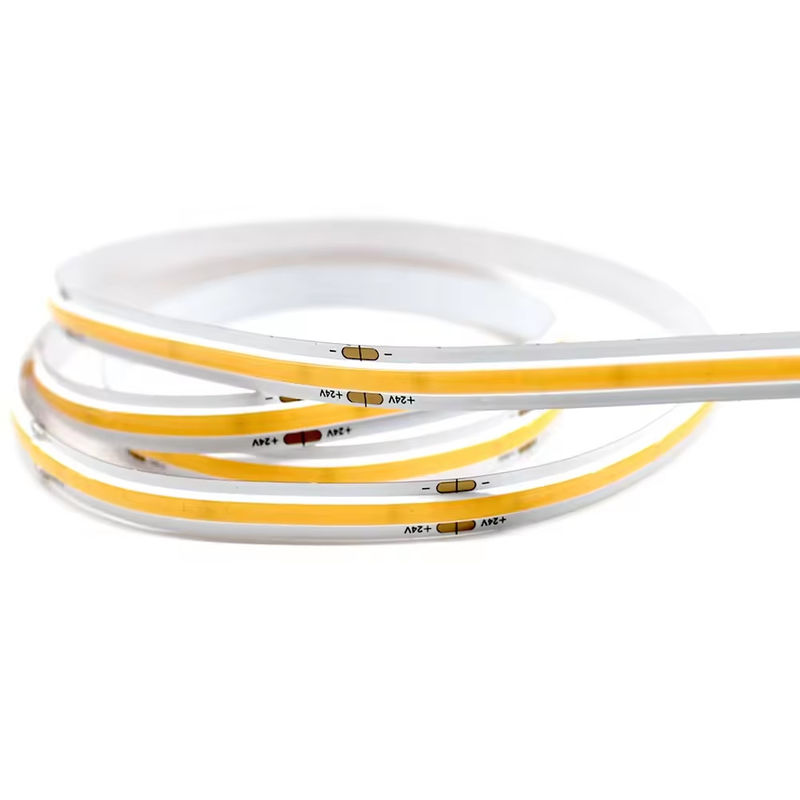 Lüks Yüksek yoğunluklu Cob Led Şerit 10 M Voltaj düşüşü yok 312leds/M 90ra