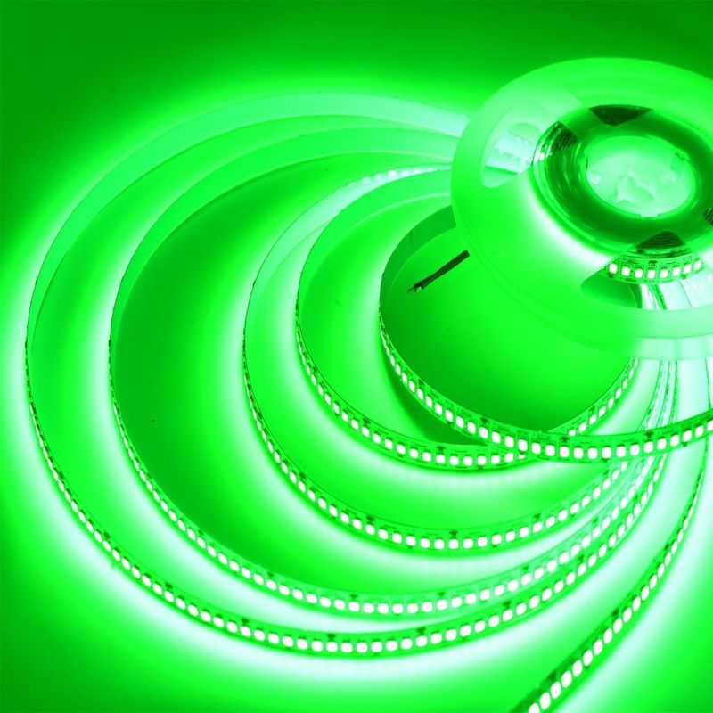 24V Yüksek Parlaklık 240LEDS SMD 2835 LED Çizgi Işık 1200LEDs 16.4Ft Su geçirmez Renkler KTV için Kırmızı Yeşil Mavi Turuncu
