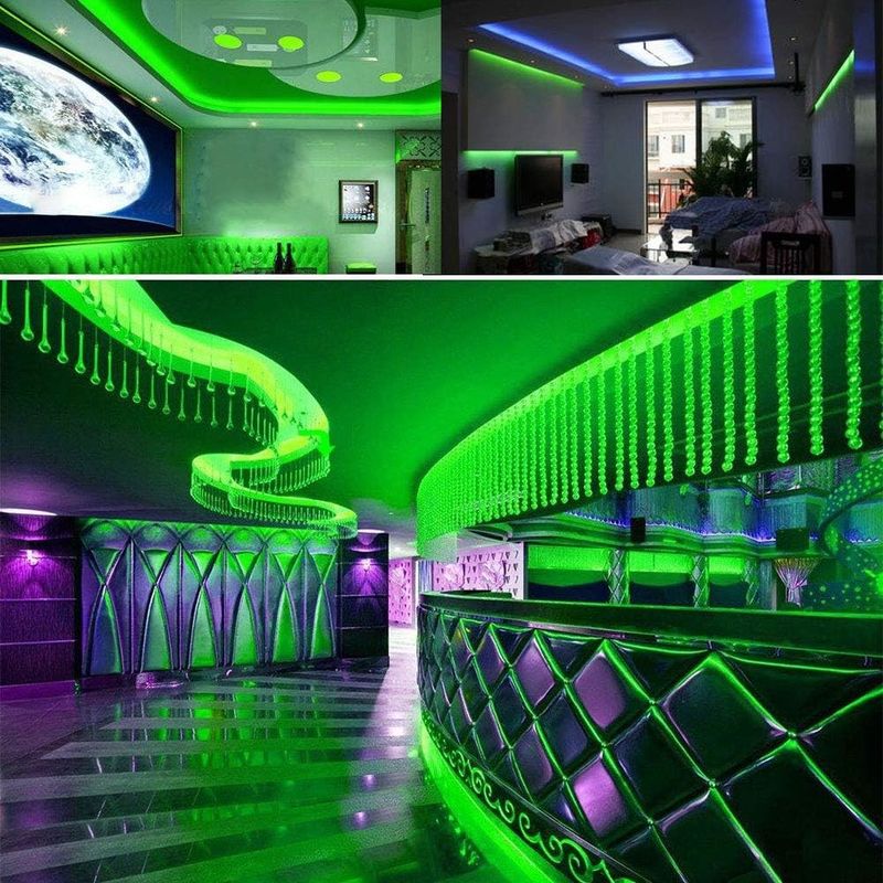 24V Yüksek Parlaklık 240LEDS SMD 2835 LED Çizgi Işık 1200LEDs 16.4Ft Su geçirmez Renkler KTV için Kırmızı Yeşil Mavi Turuncu