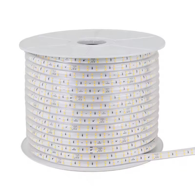 220-240V SMD2835 120D 10W / M 80 Cri Uzun Yaşam Süresi ile Renkli LED Şerit CE / RoHS Güney Amerika'da Sertifikalı
