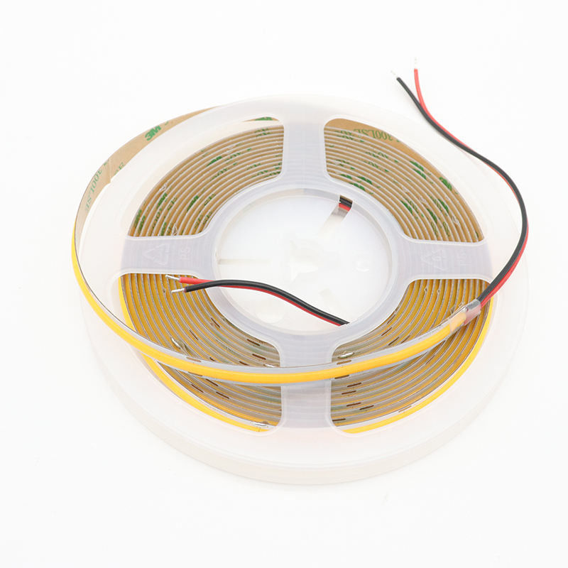 Sıfırlanabilir IP20 320LEDS 90Ra COB LED Şerit 10W/M İç mekan aydınlatması için