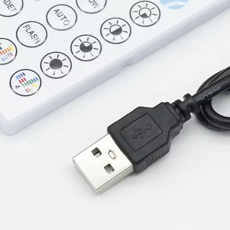 Akıllı LED 5V 44ekys RGB LED Şerit Kontrolörü wifi tuya APP USB Bluetooth dimmer luce striscia LED Şerit Kontrolörü