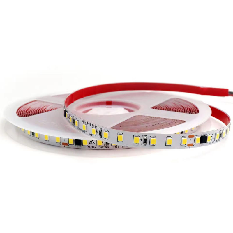 2835 120Leds 8W/M CRI80 Esnek LED Şerit 5M/10M Uzunluk Ev Noel Dekorasyonu için