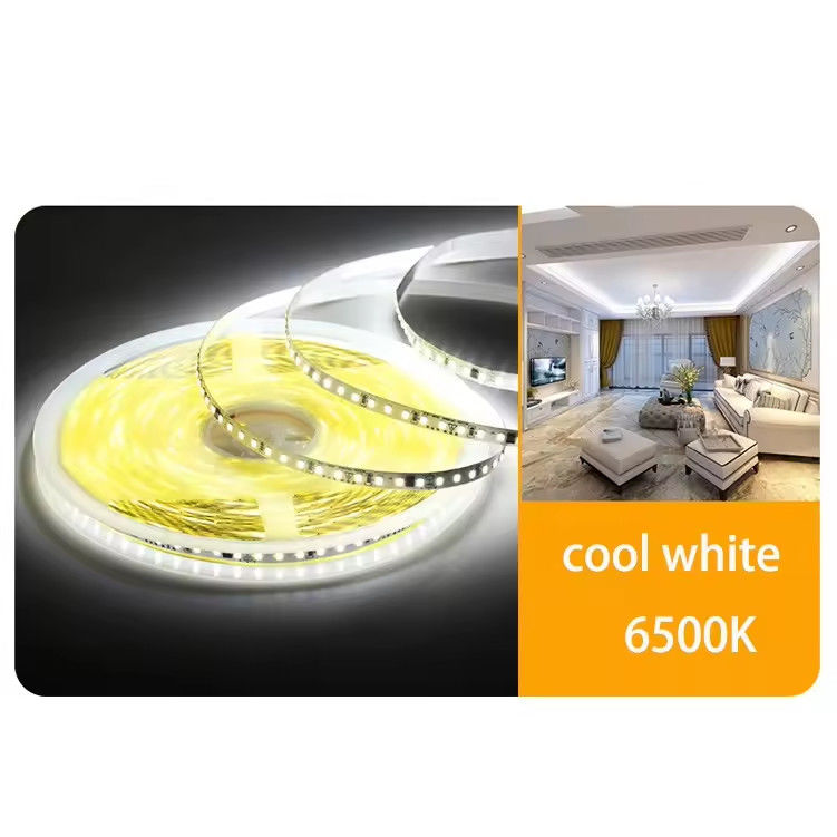Kürülebilir 110V 10cm IP65 120 LED 2835 LED Şerit Lamba Su geçirmez IP20 Esnek LED Şerit