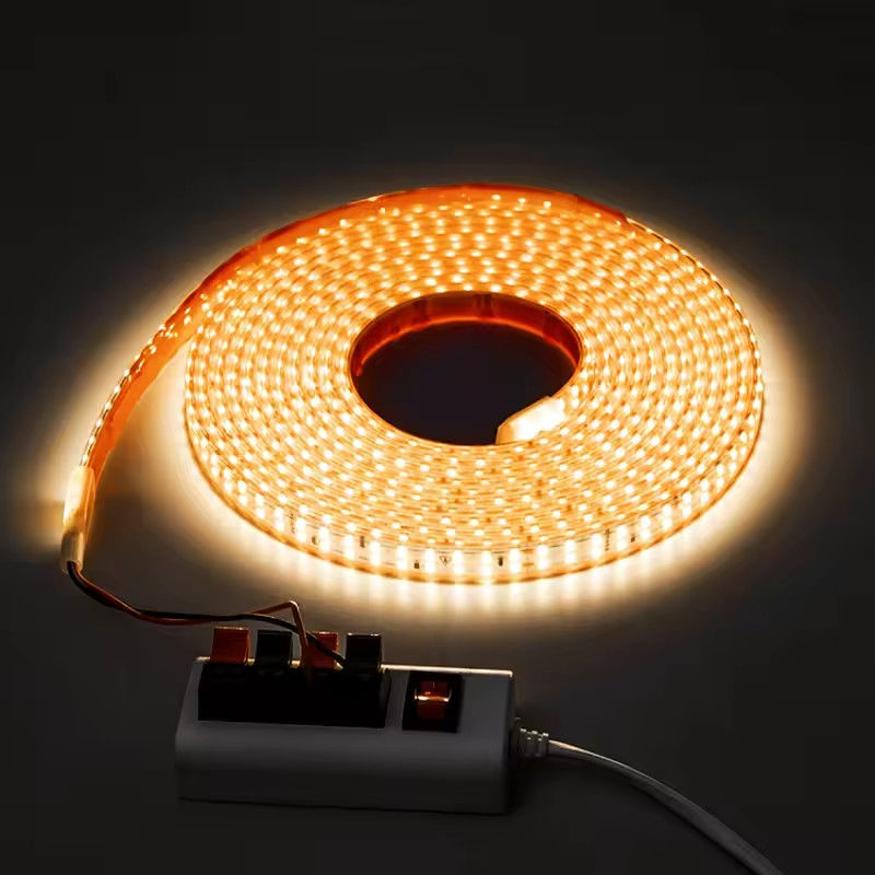Sürücüsüz Yüksek Voltaj 220V Sürücüsüz Kendi kendine yapışkan Işık Çubuğu 240leds smd 2835 IP67 IP65 Dekoratif Hat Işık