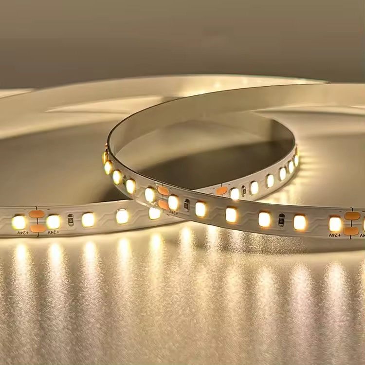 Yüksek CRI 98 Tam Spektrum Uzun Yaşam 120LEDs/M Dc24v 10mm 120LED Smd 2835 İç dekorasyon LED şerit ışığı