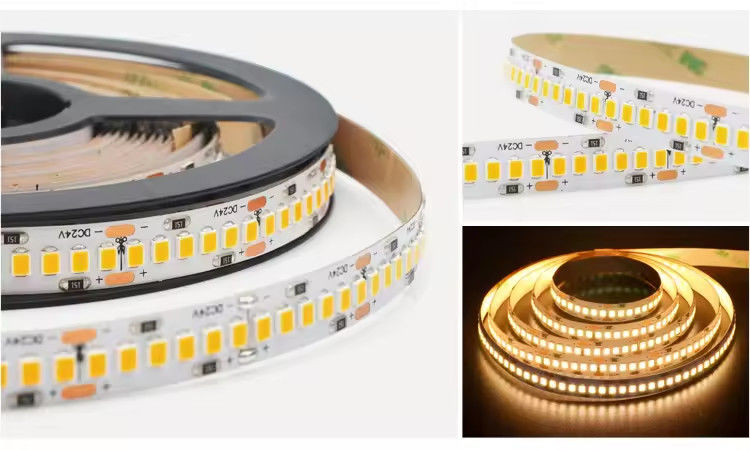 Tam Spektrum 2835 Esnek LED Şerit CRI>95 CRI>97 120LEDs/m SDCM<3 R1-R15 hepsi 90'dan fazla