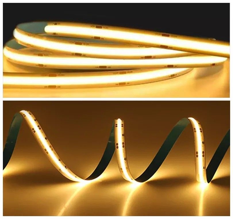 İç / Dış Dekorasyon Su geçirmez Profil Işık Sensör Kontrolü ile COB LED Şerit