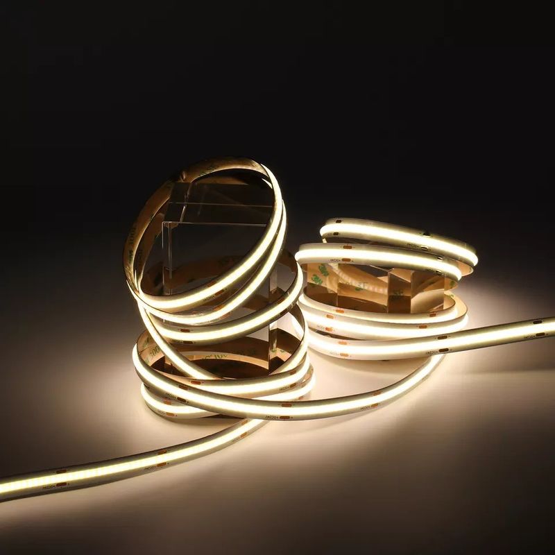 İç mekan dış mekan dekorasyonu COB 320 480 CRI90 3 yıl LED neon şeridi kesim uzunluğu 1cm