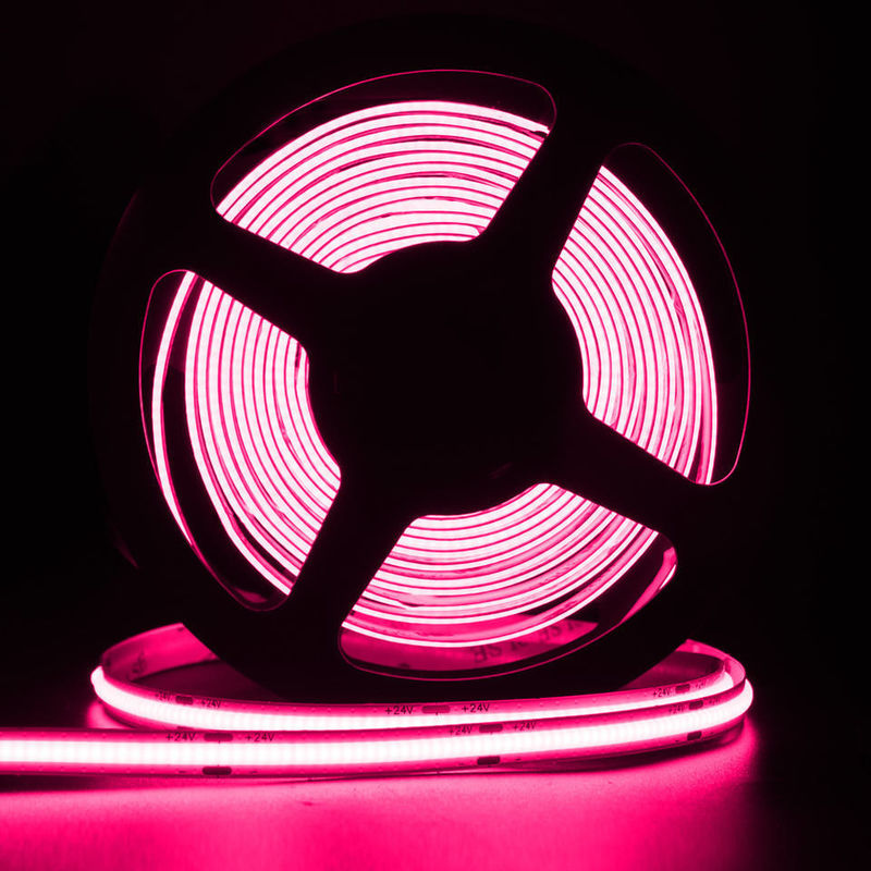 İç dekorasyon için gerçek çift PCB düşük voltajlı COB LED şeridi ve 0.2kg ürün ağırlığı