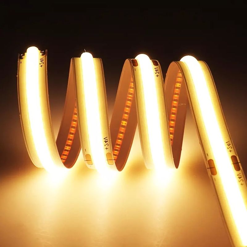 İç ve Dış 230v 220v Ac Fob Cob Led Teyp Sıcak Beyaz Mavi Ip65 Su geçirmez 0.3kg Ürün Ağırlığı