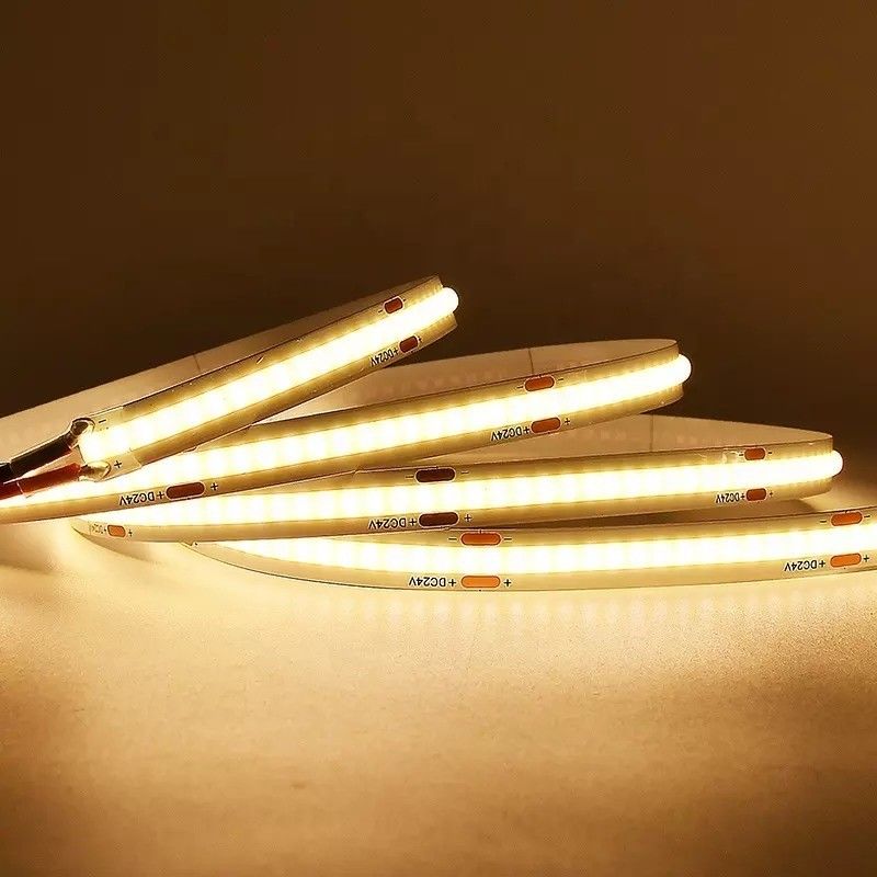 12W Su geçirmez IP20 COB 480 LEDler 12V 8mm 10mm LED Çizgi Işık Bahçe Dekorasyonu