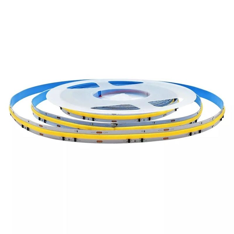 12W Su geçirmez IP20 COB 480 LEDler 12V 8mm 10mm LED Çizgi Işık Bahçe Dekorasyonu