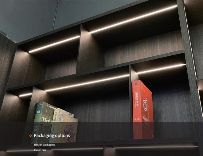 SMD2835 LED Çizgi Işık Hareket Algılayıcı 1m Uzunluk USB Şarj edilebilir Gün ve Gece Modu