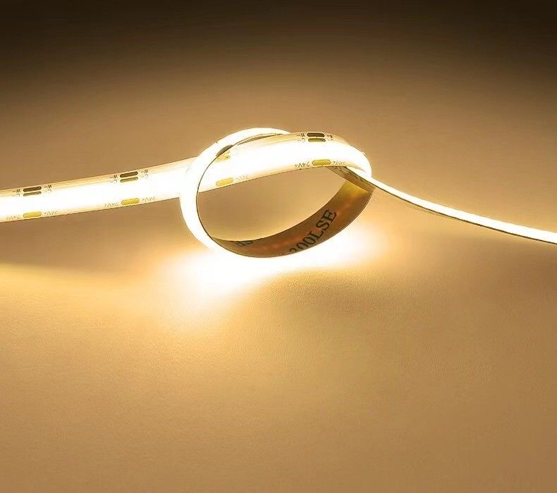 12v 24v 480 led Ce Rohs 3 Fleksibel Light Cob Led Şerit
