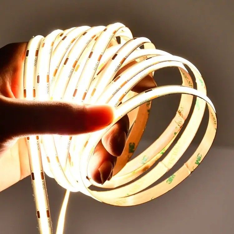 2700K 110lm 2023 HT 5m 10m 12v 24v 220v Rgbw Cob Işık Şeridi Cob Led Şerit