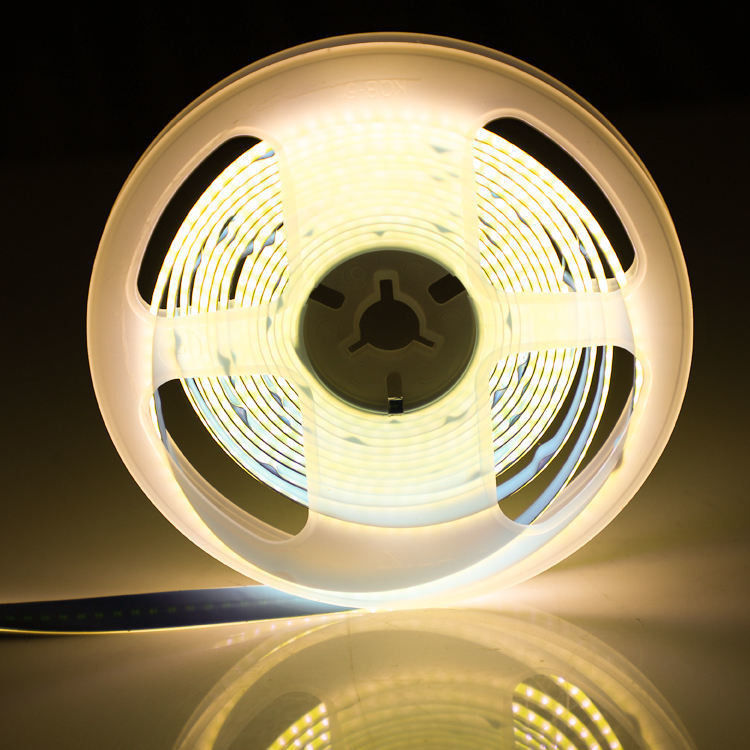 2700K 110lm 2023 HT 5m 10m 12v 24v 220v Rgbw Cob Işık Şeridi Cob Led Şerit