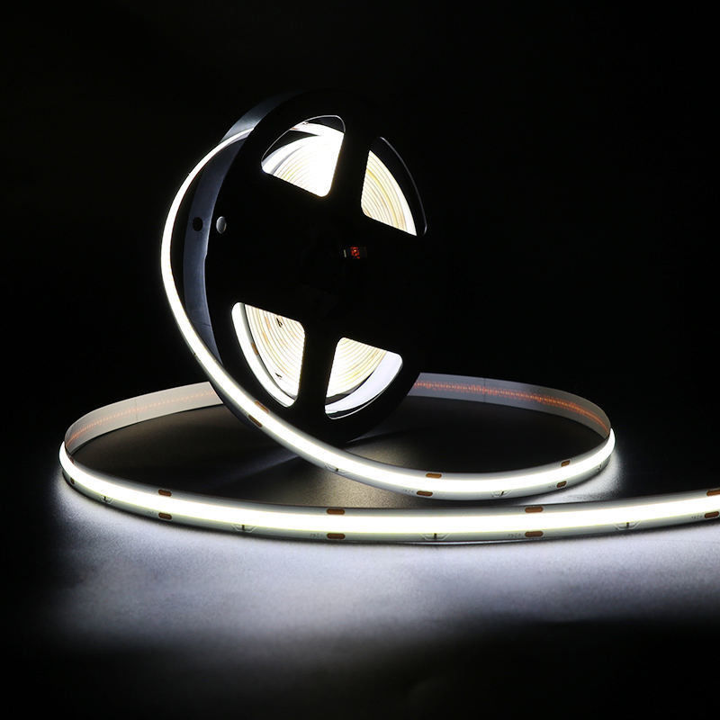 2700K 110lm 2023 HT 5m 10m 12v 24v 220v Rgbw Cob Işık Şeridi Cob Led Şerit