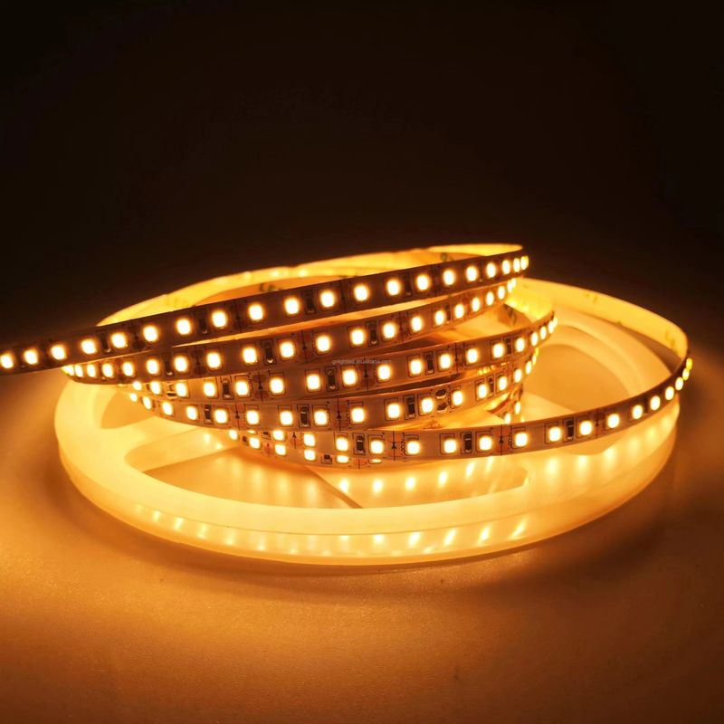 IP20 Rating Manzara Dekorasyonu Aydınlatma 5m 10m 12v 24v 220v Rgbw Cob Light Strip