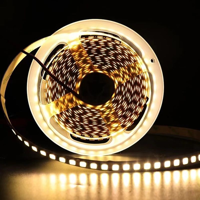 IP20 Rating Manzara Dekorasyonu Aydınlatma 5m 10m 12v 24v 220v Rgbw Cob Light Strip