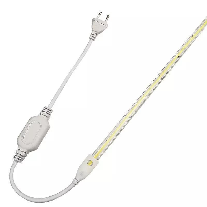 220v 280LEDs/m Beyaz/Sıcak Beyaz/Nötral Beyaz COB LED Şerit CE RoHS 100m 50m Yüksek Voltaj