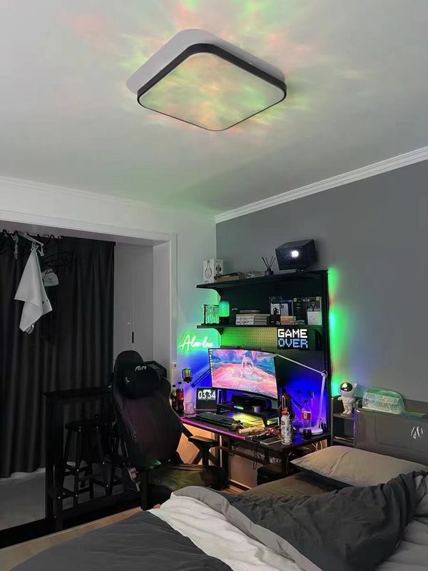Oyun Işıkları Oturma Odası Ambient Mood Light Rgb Dekorasyon Ev.Otel.Işıklandırma Dik Led Köşe Zemin Lâmpesi