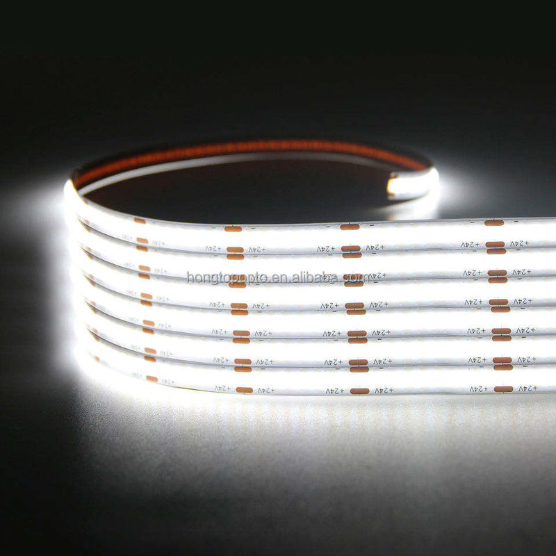 10w/m 560leds/m Smart COB LED şerit W WW 2700K 6000K FPC CHIP RESISTOR Işık için