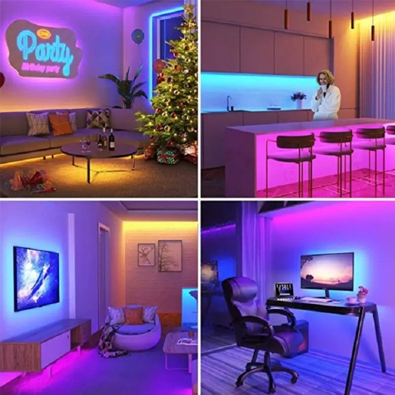 Lamba Işık Akışı lm 1000 24V 576LED/metre RGB COB LED Yumuşak Işık Çubuğu Doğrudan İyi