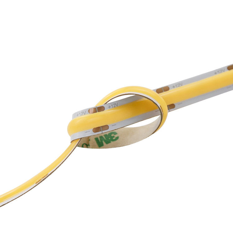 Tatil aydınlatma projeleri için kesilebilir 320LED 8MM 12 Volt Esnek COB LED Şerit Işığı