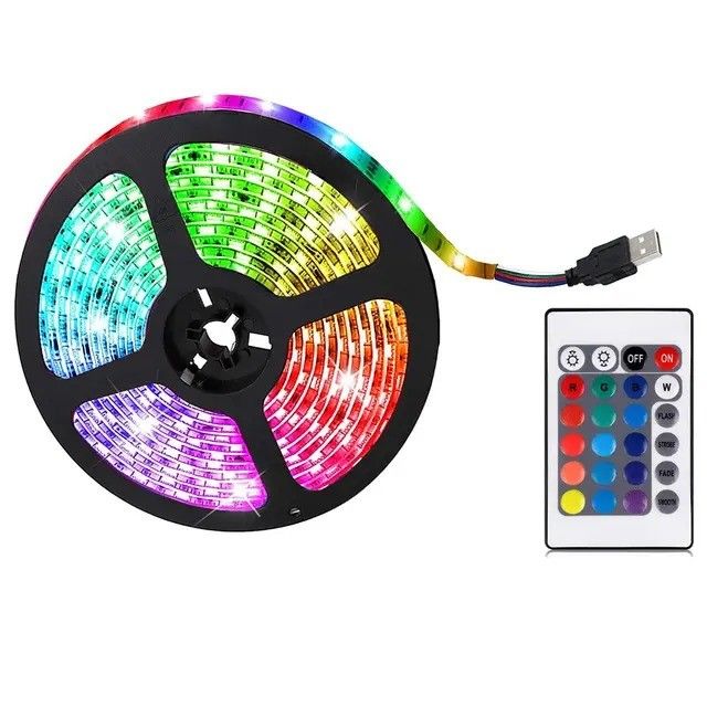 LED Çizgi Işık 5050 Smd Rgb Su geçirmez 5m 10m 15m 60d/m Açık Hava Esnek Depo