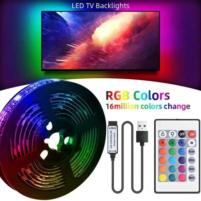 LED Çizgi Işık 5050 Smd Rgb Su geçirmez 5m 10m 15m 60d/m Açık Hava Esnek Depo