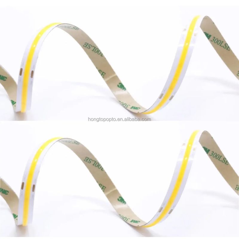 12V 24V 320leds 480leds Ev ve bahçe dekorasyonu için esnek yumuşak LED şerit ışığı