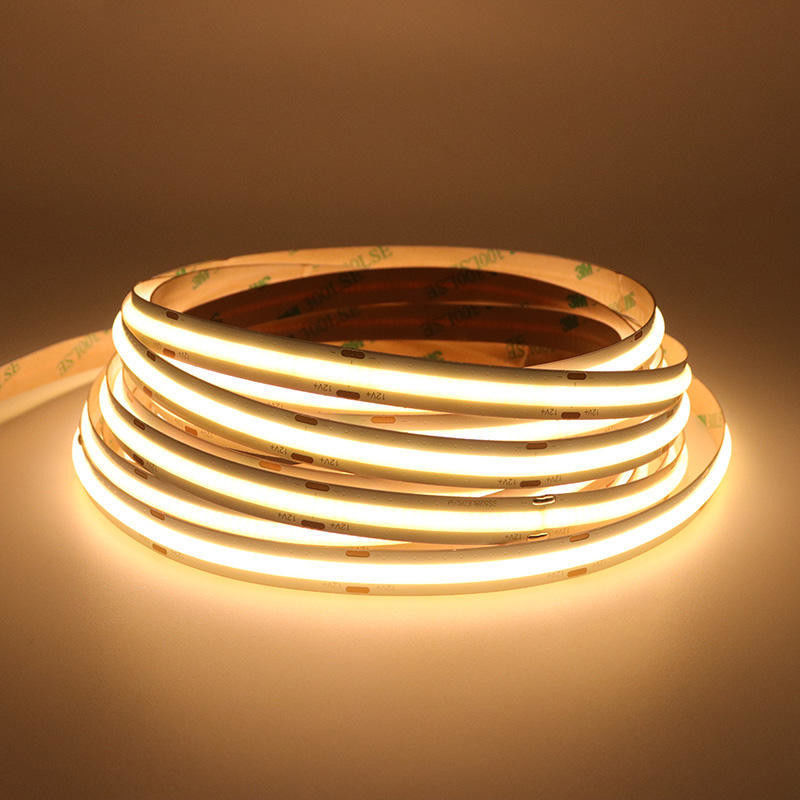 Işıklandırma ve devreler Tasarımı COB LED Çizgi Işık 5m Roll başına 12v 24v 480Leds 3 90Ra