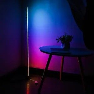 Akıllı Ev Yatak Odası için Özel Atmosphere Wifi Uygulama ve Uzaktan Kumanda LED Yatak Lambası