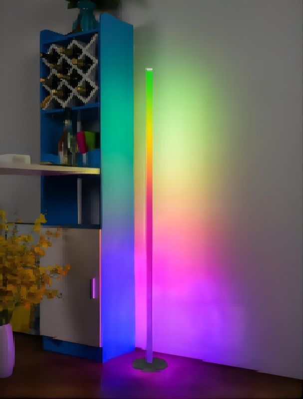 Avrupa Daire Modern Tasarım Günbatımı Projeksiyonu Salon Dekoru için LED Yer Işığı