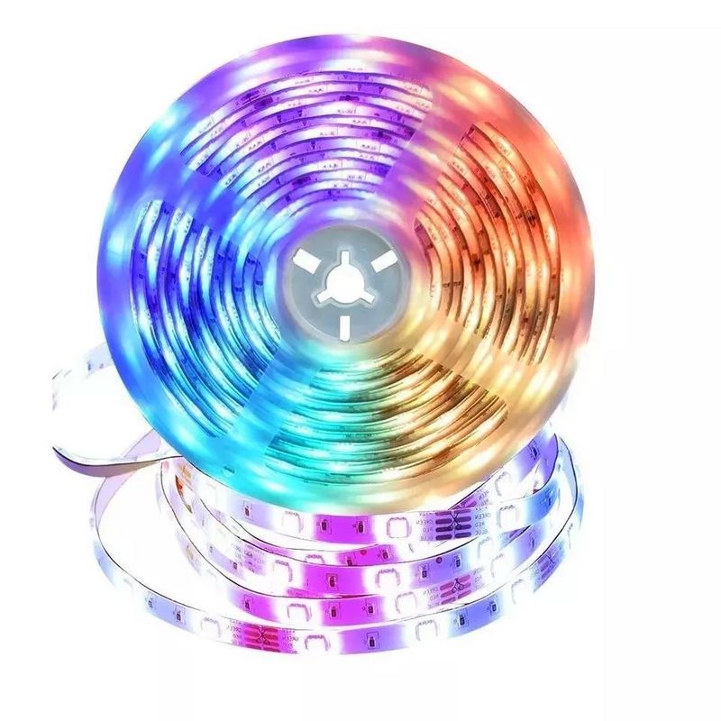 12V 5V 2835 5050 RGB WIFI Tuya Akıllı LED Işık Şeritleri Akıllı Ev Dekorasyonu için Müzik Senkronizasyonu