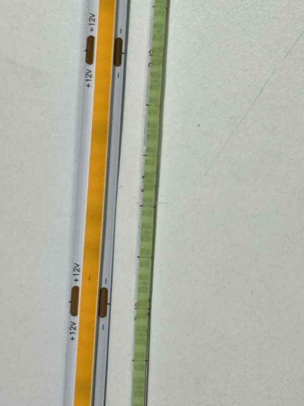 COB LED şerit DC24V CRI90 312LEDs/m IP33 IP40 IP44 sabit 10m tam aydınlatma ile