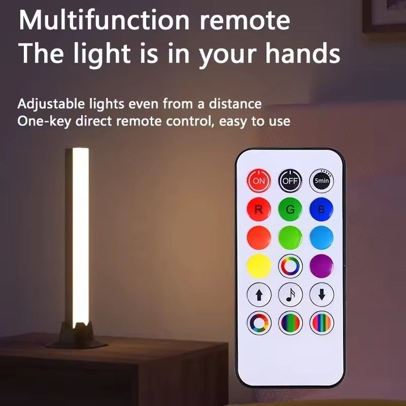 DIY HONGTOP APP Kontrolü RGBIC Yatak Odası Dekoratif için Renkli Zemin Lampası 25cm 30cm 5V
