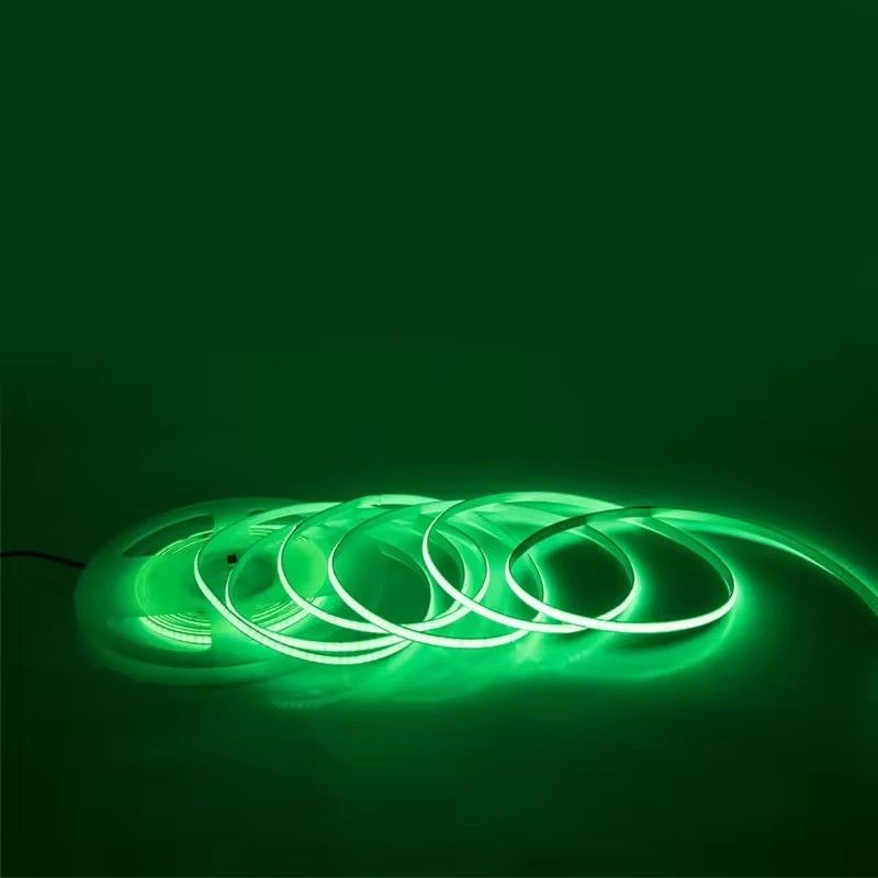 Yüksek CRI LED bant ışığı 3mm Ultra ince COB LED şeritleri 12V 24V RA 90 ücretsiz kesilebilir