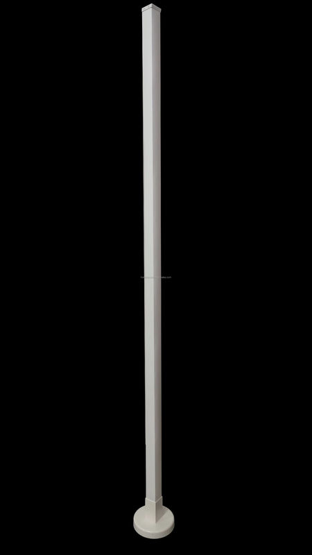 Dekoratif zemin aydınlatması için RGB Renk Değiştirme LED Çevre Köşe Işığı 35*35*1500mm