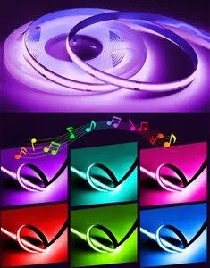90 Ra CRI COB RGB LED Çizgi Işık Su geçirmez 12V 24V Işık Çözümleri Servisi için