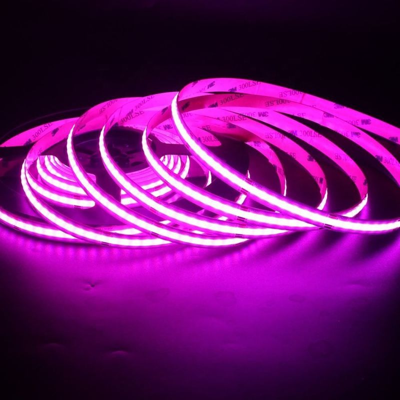 12V 24V Düşük Voltajlı Cob Led Çizgi Işık RGB Işıklandırma ve Devre Tasarımı için Mükemmel