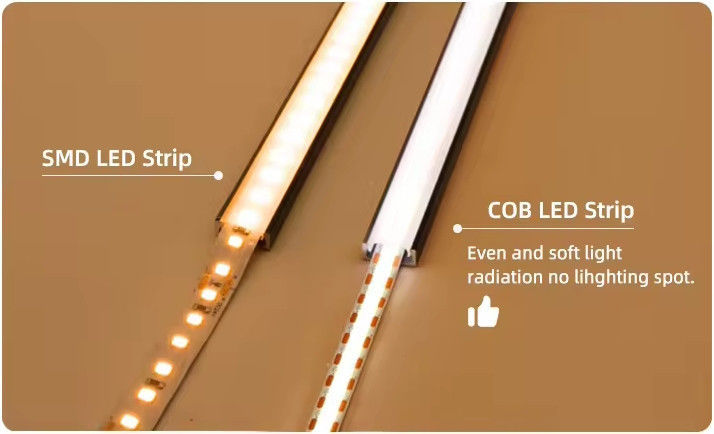 Yüksek CRI Ra 90 COB LED Çizgi Işık İç ve Dış Işık için mükemmel seçim