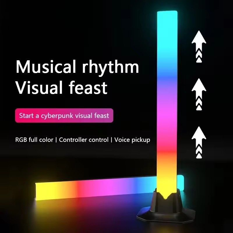 Renkli Müzik Ambient LED Işık Bar Atmosferi Oyun Odaları Işıklar Müzik RGB Ritm Işık