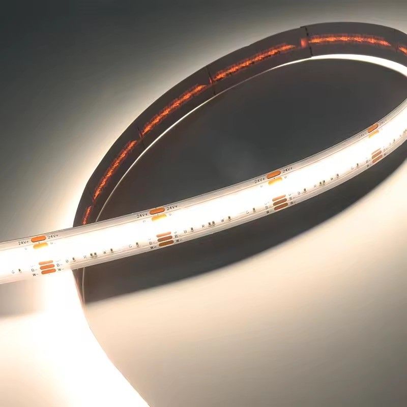 COB RGB 1080 LED'ler/m Süper parlaklık ve 120 derece geniş ışın açısı ile LED şeridi