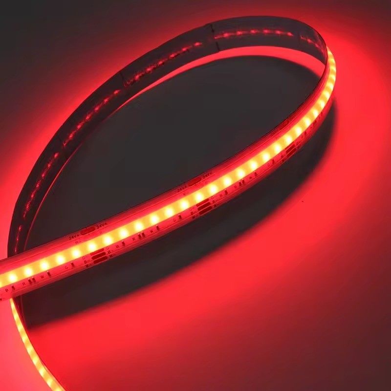 COB RGB 1080 LED'ler/m Süper parlaklık ve 120 derece geniş ışın açısı ile LED şeridi