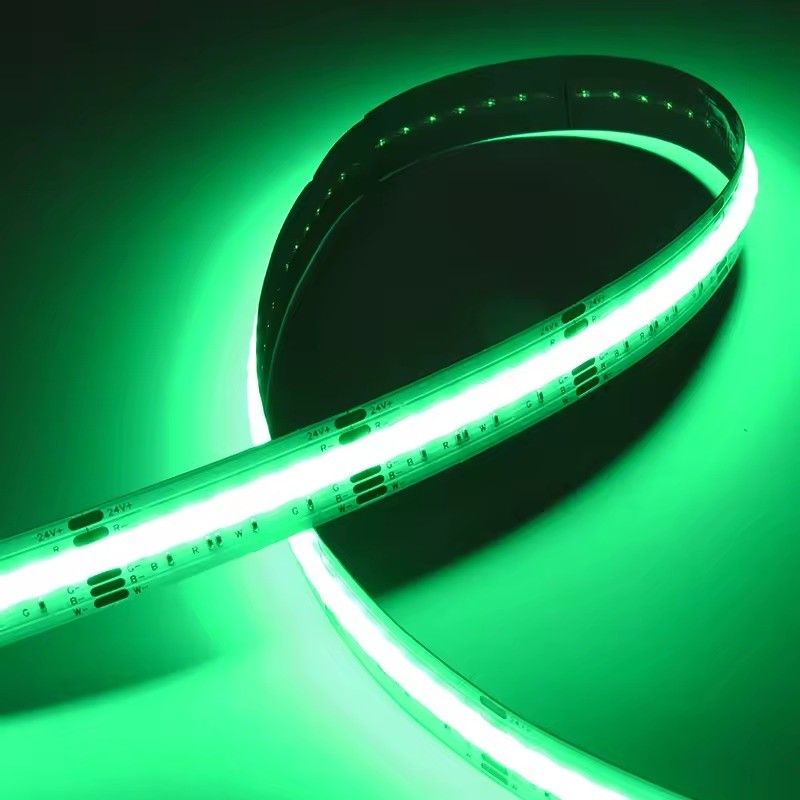 COB RGB 1080 LED'ler/m Süper parlaklık ve 120 derece geniş ışın açısı ile LED şeridi
