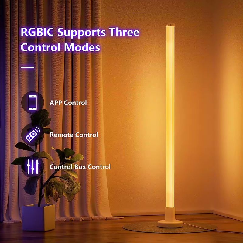 RGBIC Bluetooth Tuya WiFi Akıllı Uygulama Salon 35*35*1500mm