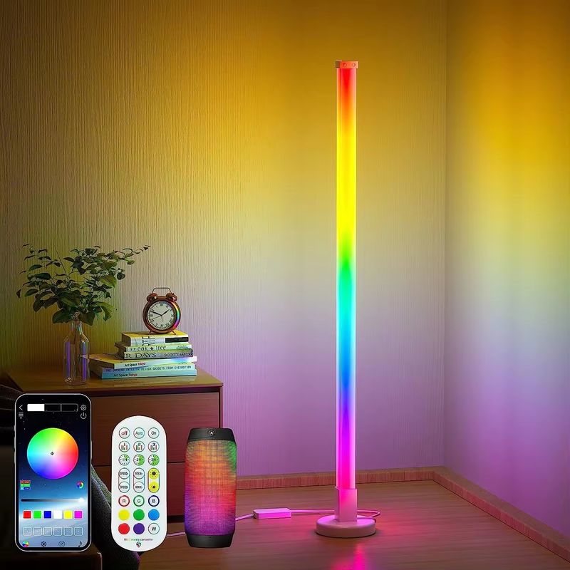 RGBIC Bluetooth Tuya WiFi Akıllı Uygulama Salon 35*35*1500mm